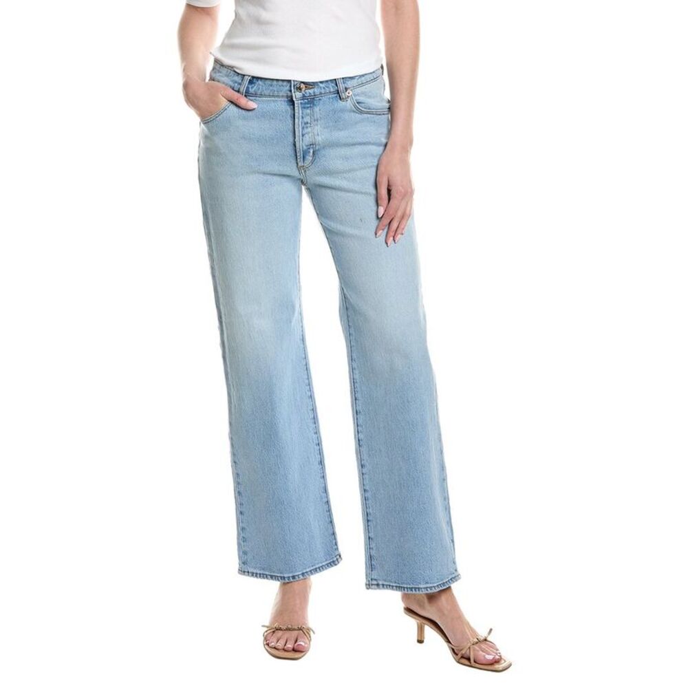 $149 ROLLA'S Heidi Low Relaxed Straight Leg Jeans